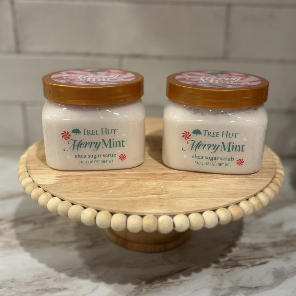 Tree Hut Merry Mint Shea Sugar Scrub- (Set of 2)